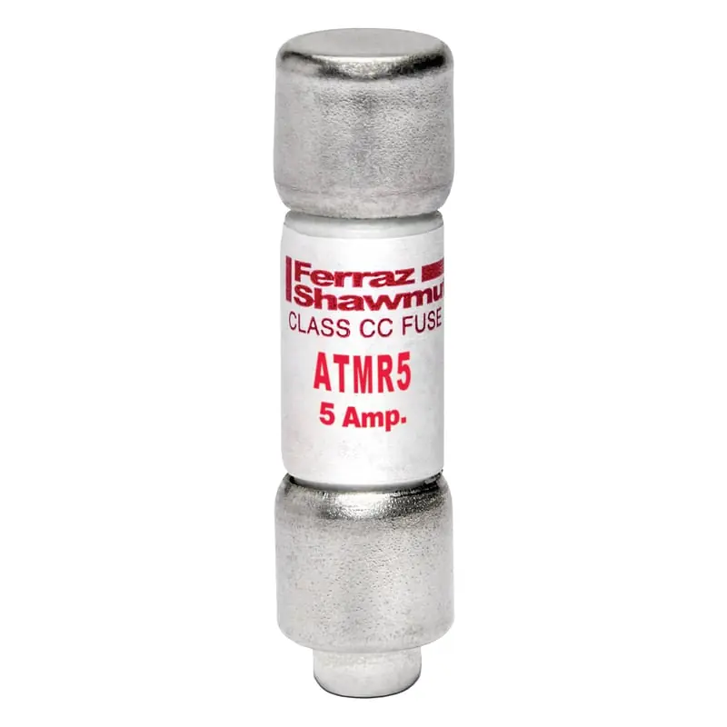 Mersen ATMR5 5 Amp, 600 Volt, Class CC, Fast Acting Midget Fuse