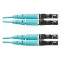 PANDUIT FX2ERLNLNSNM015 Opti-Core 2 Fiber Patch Cord OM3 15 M