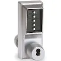 KABA 1021S-26D-41 Mechanical Pushbutton Lock Heavy Duty LFIC Schlage 1/2 Cylindrical Throw Latch Combination Entry/Key Override