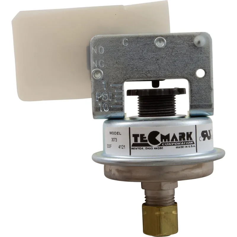 Tecmark 3073 Pressure Switch Pilot 1/4 Comp