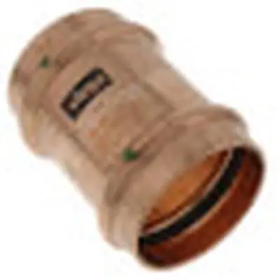 Viega 78072 ProPress Copper Coupling, With Stop, C x C, 2