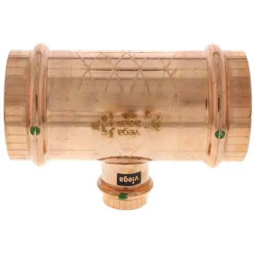 Viega 94777 ProPress Copper Tee, P x P x P, 2 x 2 x 3/4