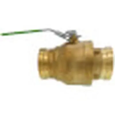 Viega 78310 2971.1XL Series ProPress Brass Ball Valve With Metal Handle P x P 4 x 4