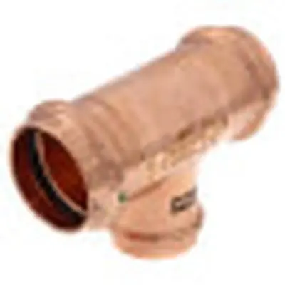 Viega 77472 ProPress Copper Tee C x C x C 1-1/2 x 1-1/2 x 1-1/4