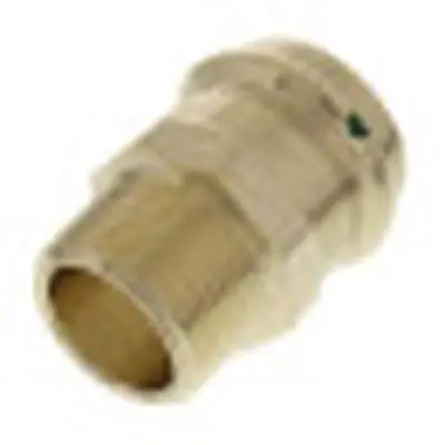 Viega 79255 ProPress Bronze Adapter, Lead-Free, Press x MPT, 1-1/4 x 1