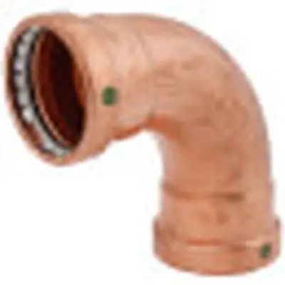 Viega 20623 ProPress Copper XL-C Elbow 90 Degrees C x C 2-1/2