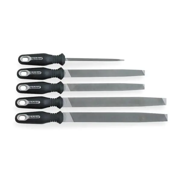 Crescent/Nicholson 22040HNNN 5-Pc General Purpose File Sets with Ergonomic Handles