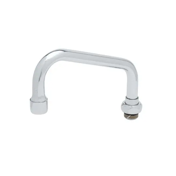 T & S 059X Swing Faucet Nozzle / Spout With Stream Regulator Outlet 6 Length