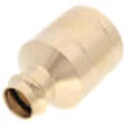 Viega 79860 ProPress Bronze Reducer, 2 Street FTG x 3/4 P