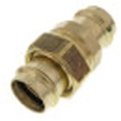 Viega 79135 ProPress Bronze Union, Lead-Free, Press x Press, 1