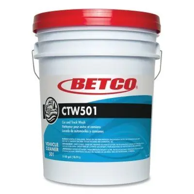BETCO 5010500 Car and Truck Wash 5 gal Pail Yellow Green