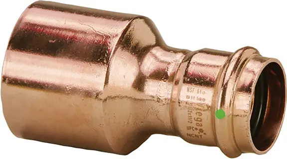 Viega 20763 ProPress Copper XL-C Reducer, FTG x C, 3 x 2