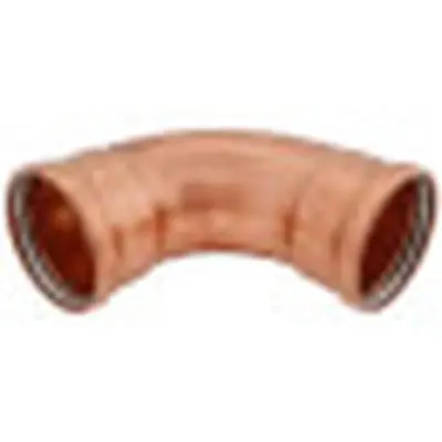 Viega 20633 ProPress Copper XL-C Elbow, 90 Degrees, C x C, 4