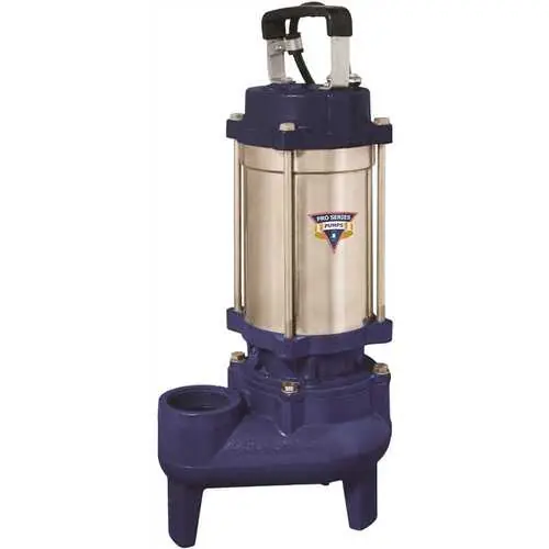 Glentronics E7040-NS Sewage Pump 4/10 HP 4,440 GPH