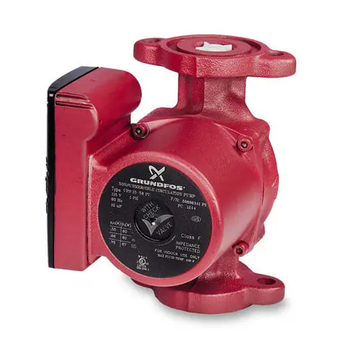 INTERMOUNTAIN SALES (GRUNDFOS) 59896341 Grundfos UPS1558FC 1/25 HP 3-Speed Stainless Steel Hydronic Pump Cast Iron