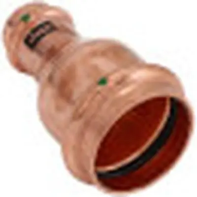 Viega 18473 ProPress Copper Reducer, C x C, 1-1/2 x 3/4