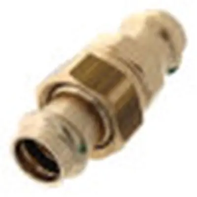 Viega 79125 ProPress Bronze Union, Lead-Free, Press x Press, 1/2