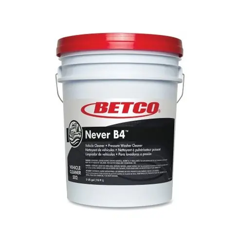 BETCO 5020500 Never B4 Vehicle Cleaner 5 gal Pail