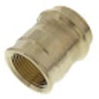 Viega 79360 ProPress Bronze Adapter, Lead-Free, 1-1/2 P x 1-1/4 FPT