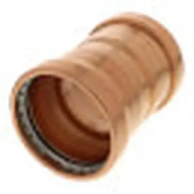 Viega 20733 ProPress Copper XL-C Coupling, With Roll Stop, C x C, 3