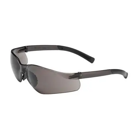 BOUTON OPTICAL 250-08-0001 Zenon Z14SN Rimless Safety Glass Tinted Polycarbonate Anti-Scratch Black PVC