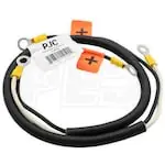 Glentronics PJC Parallel Jumper Cables, 12-Gauge Wires, 40 Length With 3/8 and 5/16 Ring Terminals