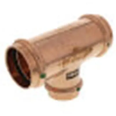 Viega 77447 ProPress Copper Tee, C x C x C, 1-1/4 x 1-1/4 x 1