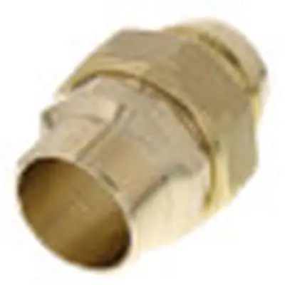 Viega 79755 ProPress Bronze Union, Lead-Free, Press x MPT, 2