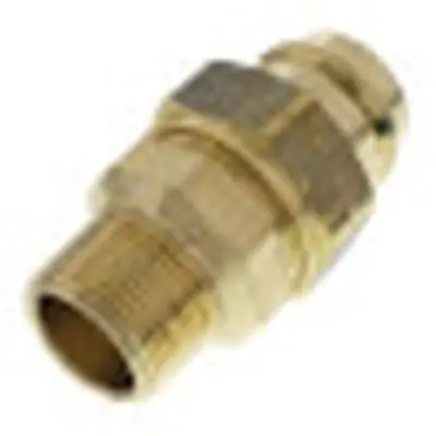 VIEGA 79740 ProPress Bronze Union, Lead-Free, Press x MPT, 1