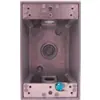 Mulberry 30203 1 Gang Weatherproof Box (3) 1/2 IN Outlets