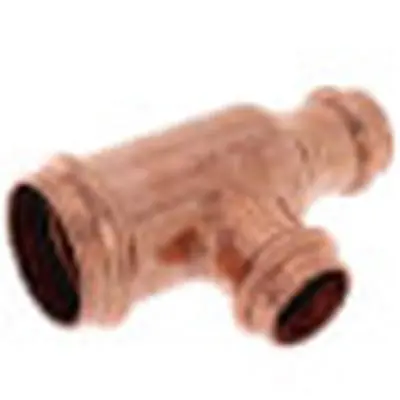 Viega 6036 ProPress Copper Tee With Smart Connect & EPDM Sealing 1-1/4 P x 3/4 P x 3/4 P Replacement MPN