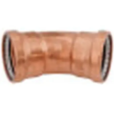 Viega 20658 ProPress Copper XL-C Street Elbow 45 Degrees FTG x C 3