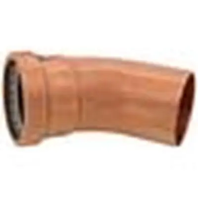 Viega 20668 ProPress Copper XL-C Elbow, 45 Degrees, FTG x C, 2-1/2