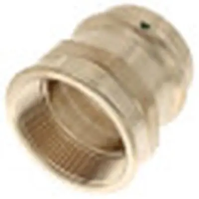 Viega 79370 ProPress Bronze Adapter, Lead-Free, Press x FPT, 2