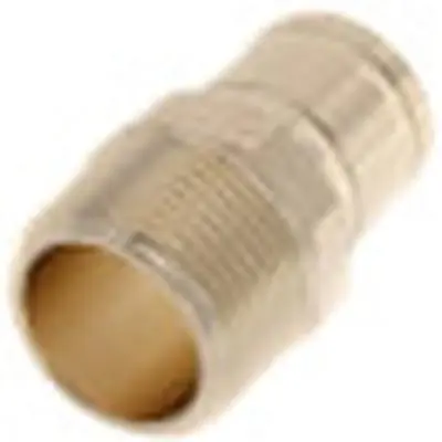 Viega 79420 ProPress Bronze Male Adapter, Lead-Free, 2 Street FTG x 2 MPT