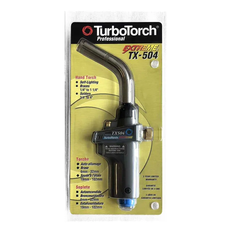 Fitzpatrick/Turbotorch 0386-1293 Turbo Torch TX504 Self-lighting Hand Torch