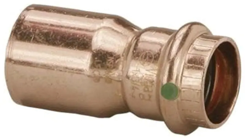 Viega 78107 ProPress Copper Reducer, FTG x C, 1-1/2 x 1/4