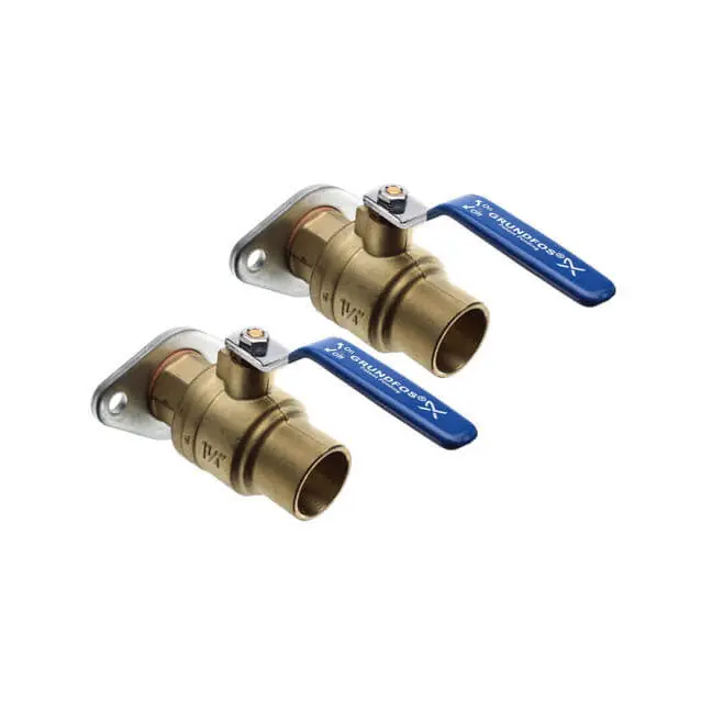 INTERMOUNTAIN SALES (GRUNDFOS) 96806137 1.25 Sweat Isolation Flange Set Bronze