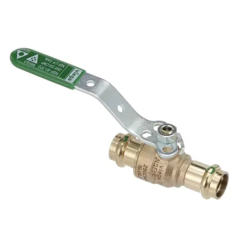 Viega 79950 2971.1ZL Series ProPress Bronze Ball Valve P x P 2 x 2