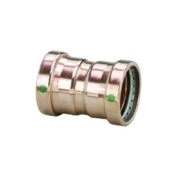 VIEGA 20728 ProPress Copper XL-C Coupling, With Roll Stop, C x C x C, 2-1/2