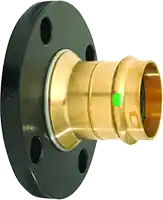 Viega 79680 ProPress Adapter Flange, Press x BP, 1