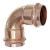 Viega 77037 ProPress Copper Elbow, 90 Degrees, With Smart Connect, 1-1/2