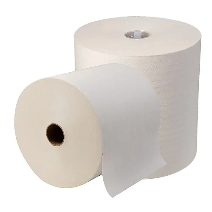 Georgia-Pacific 26470 SofPull 1000 ft Non-Perforated Hard Roll Towel in White Case of 6