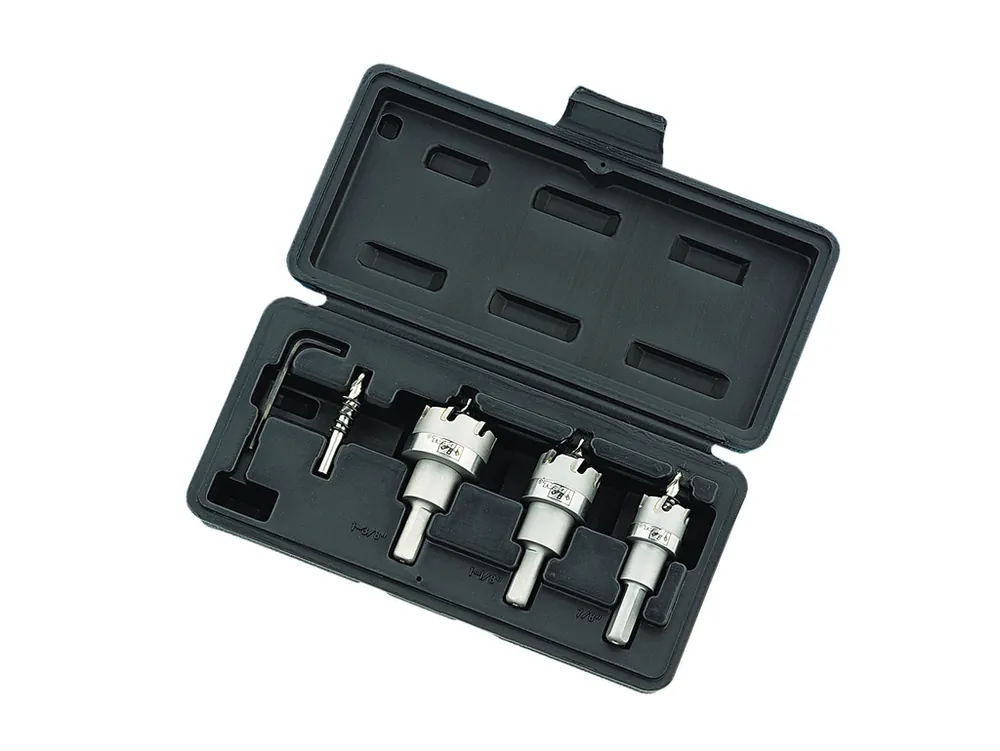 Ideal Industries 36-311 TKO Carbide-Tipped Hole Cutter Kit 4-Piece