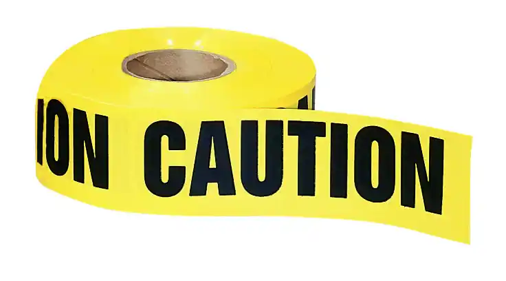 Ideal Industries 42-001 Tape Caution 3 x 1000 ft. Replacement MPN