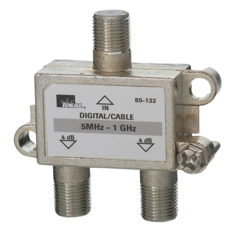 Ideal Industries 85-132 2 Way 5Mhz-1Ghz Splitter
