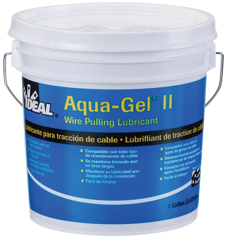 Ideal Industries 31-371 Aqua-Gel II Lube 1 Gallon Bucket