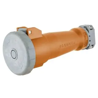 Wiring Device-Kellems HBL460C12W HWD Female Heavy Duty Insulated Standard Watertight Pin and Sleeve Connector