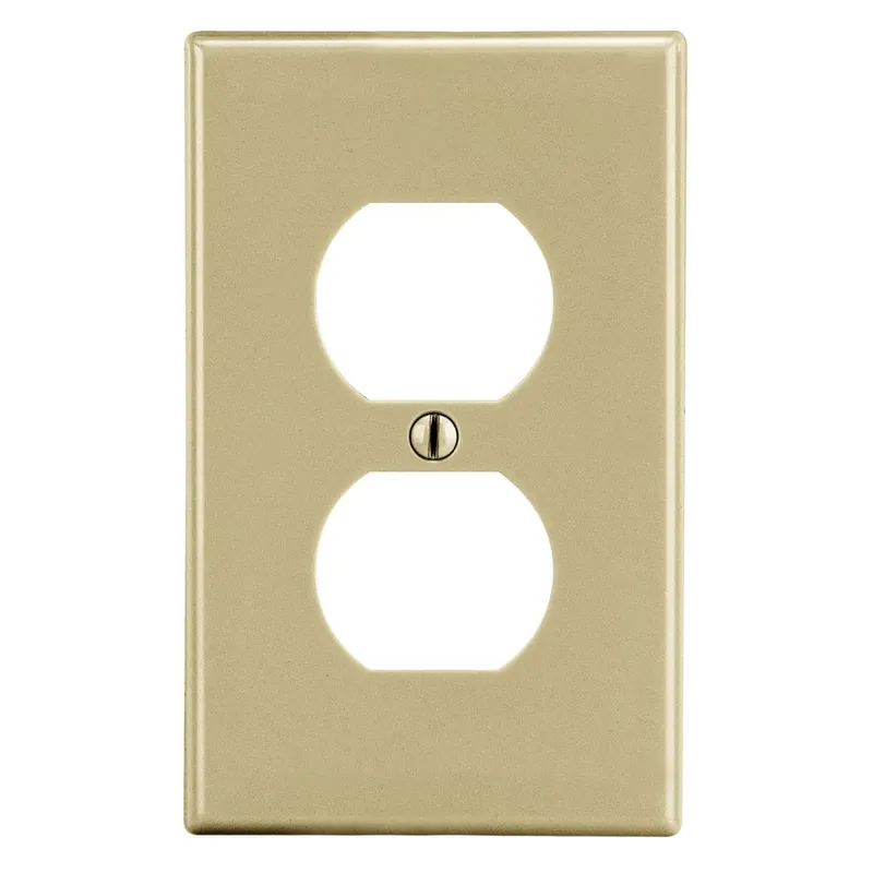 Hubbell Wiring Device-Kellems PJ8I HPW PJ8I WALLPLATE, M-SIZE, 1-G, 1)