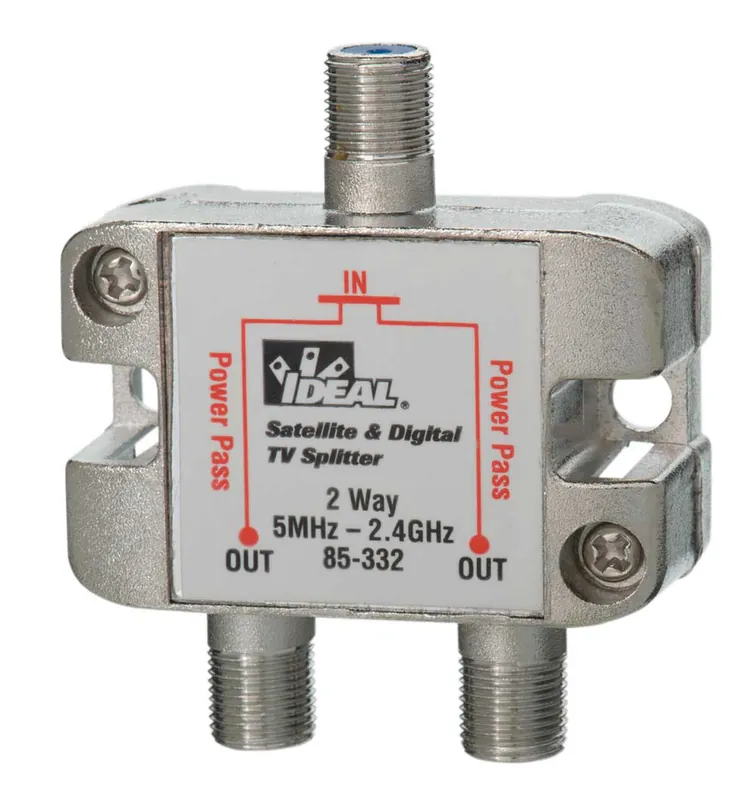 Ideal Industries 85-332 2 Way 5Mhz 2.4Ghz Splitter